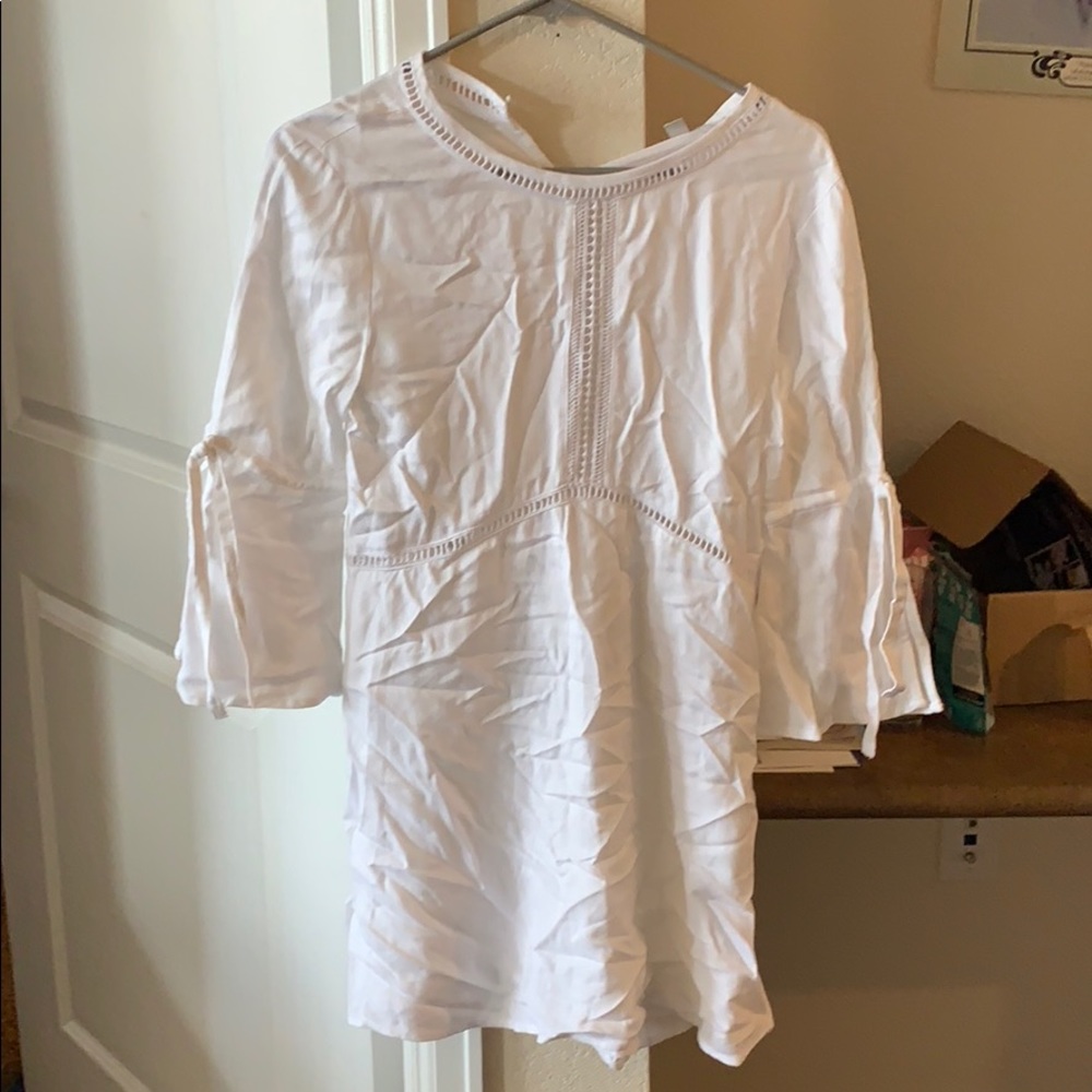 White boutique dress